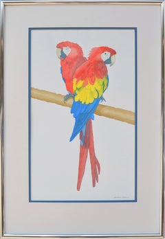 Study of Two Parrots