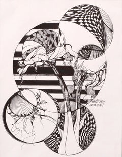 Abstract Surrealist Botanical