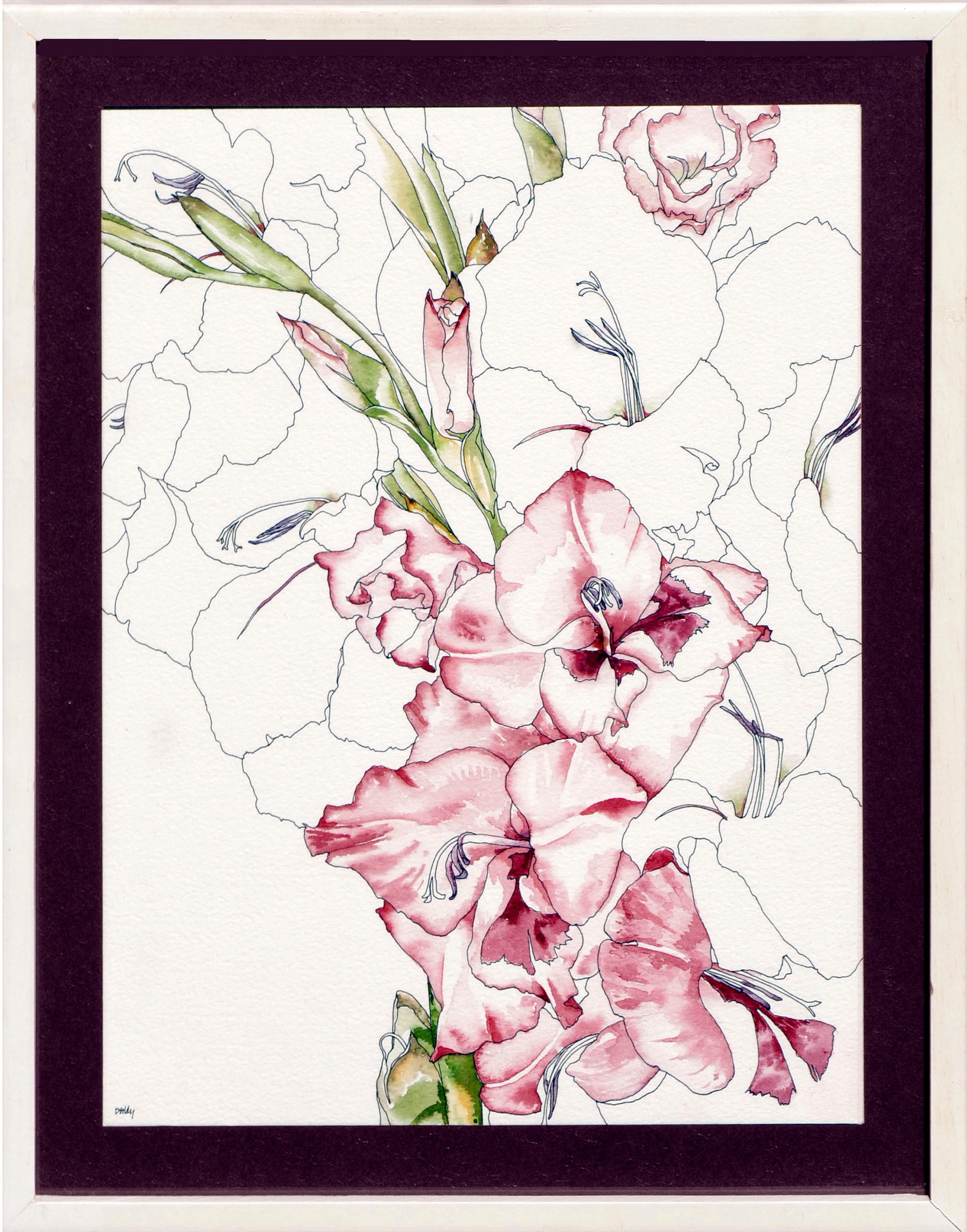 Deborah Eddy Still-Life - Begonia - Botanical Study 