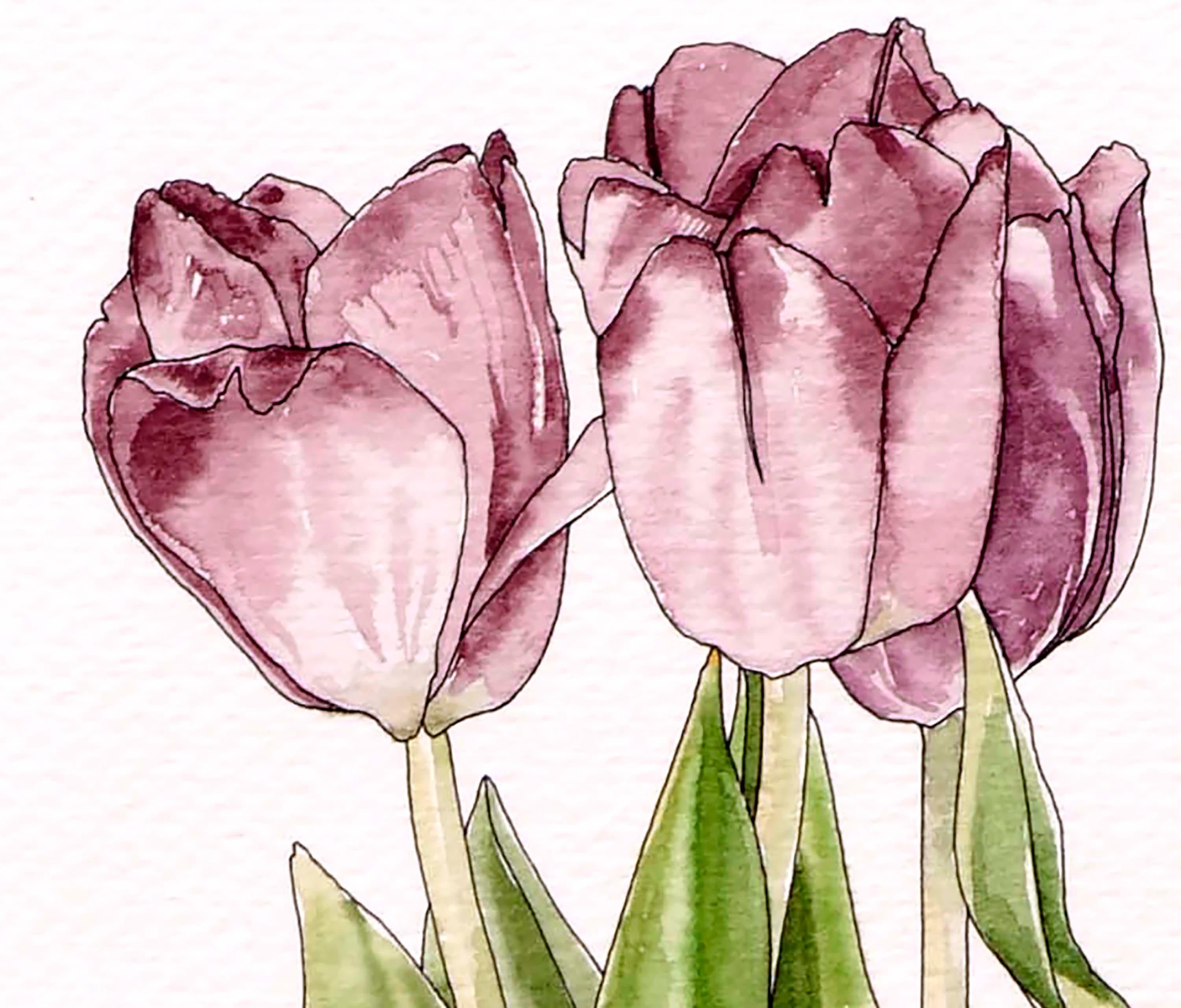 tulips ramo