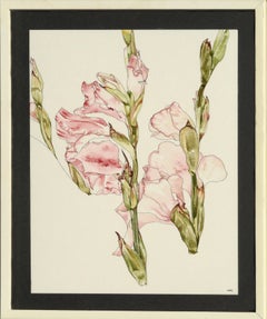 Retro Gladiolas - Botanical Study 