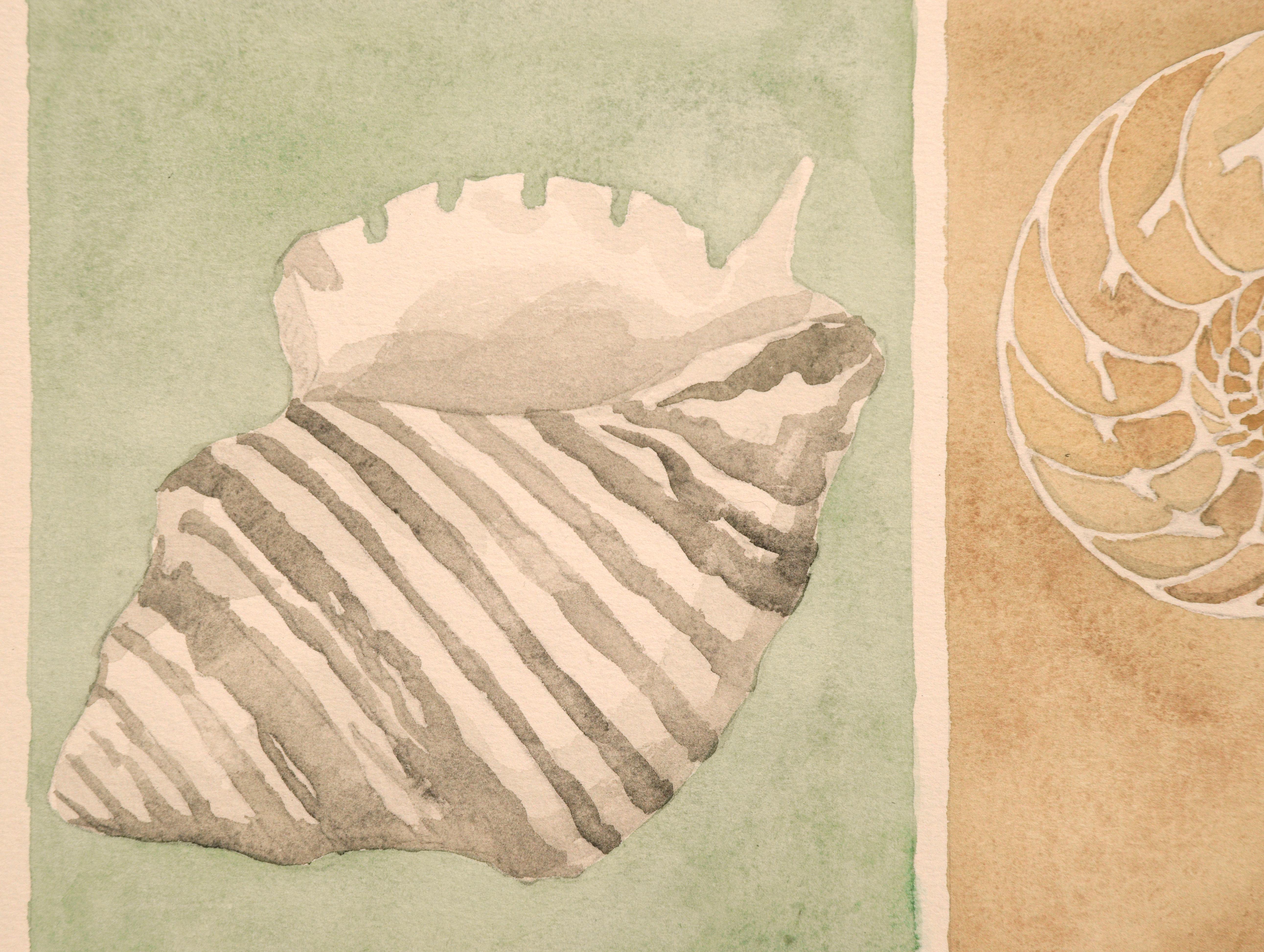 Drei Muscheln (Amerikanischer Impressionismus), Art, von Gary Ermoloff