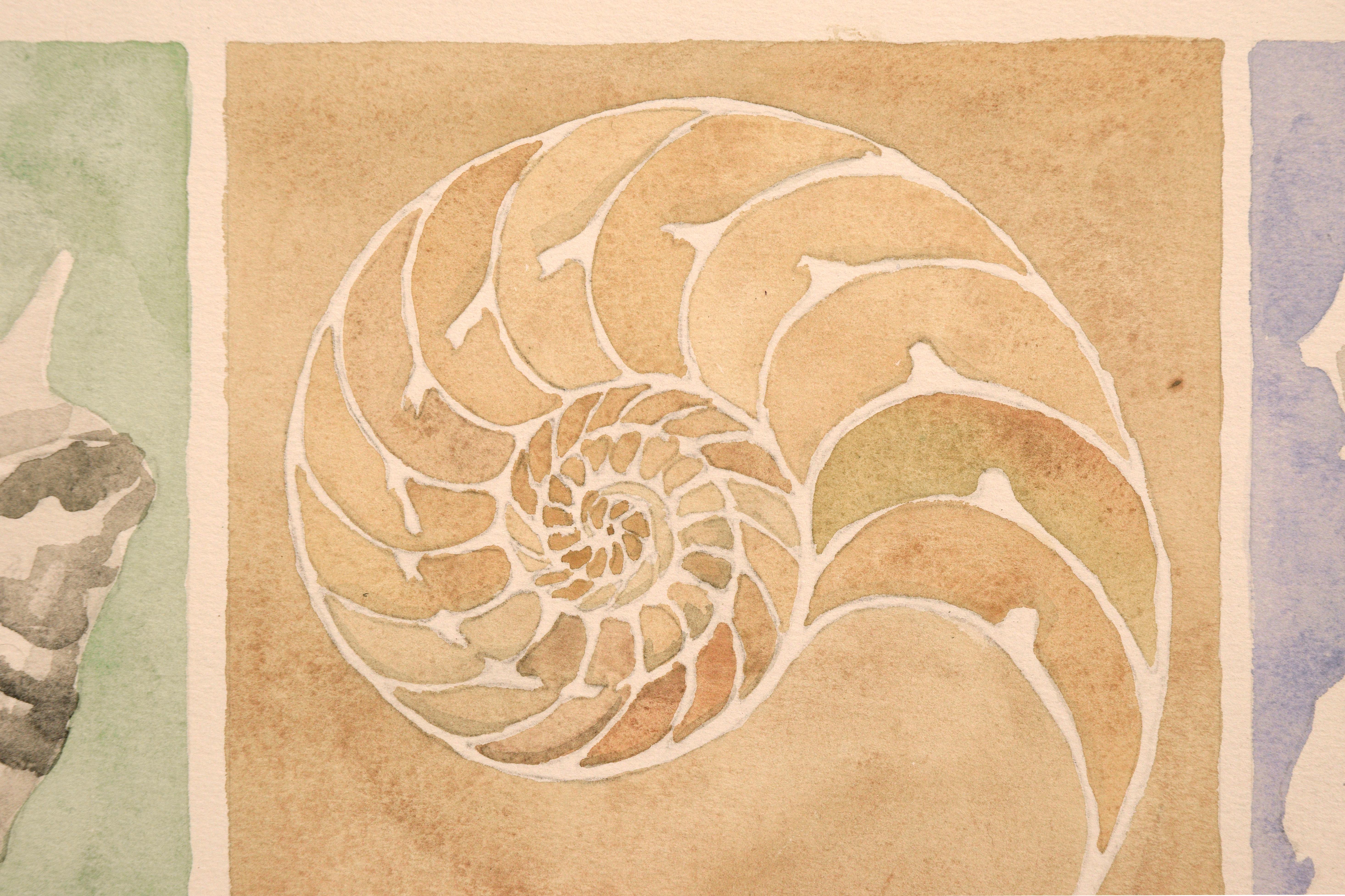 Drei Muscheln (Grau), Still-Life, von Gary Ermoloff