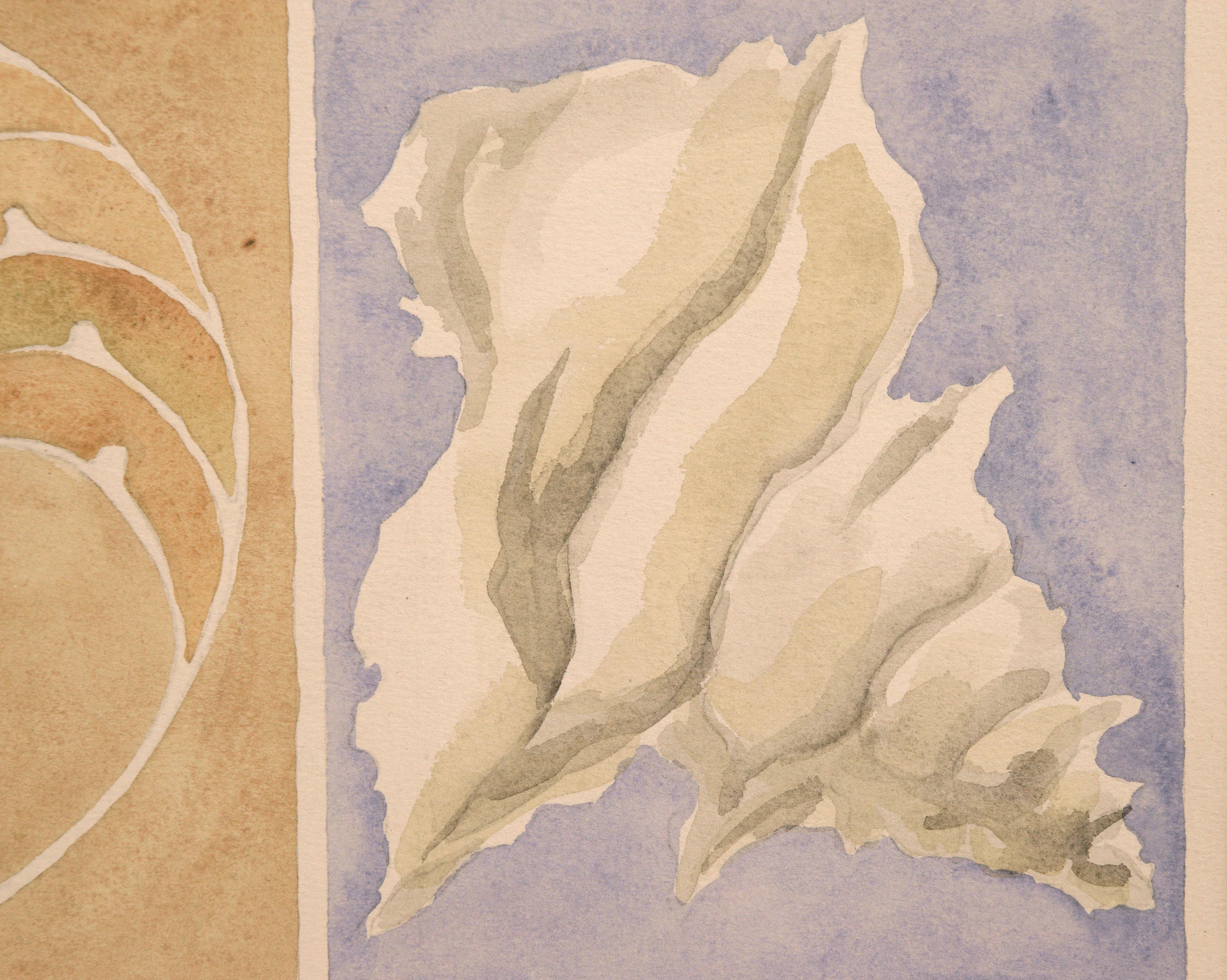 Three Seashells - American Impressionist Art by Gary Ermoloff