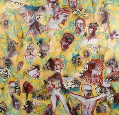 "Selfie all'inferno" Astratto figurativo