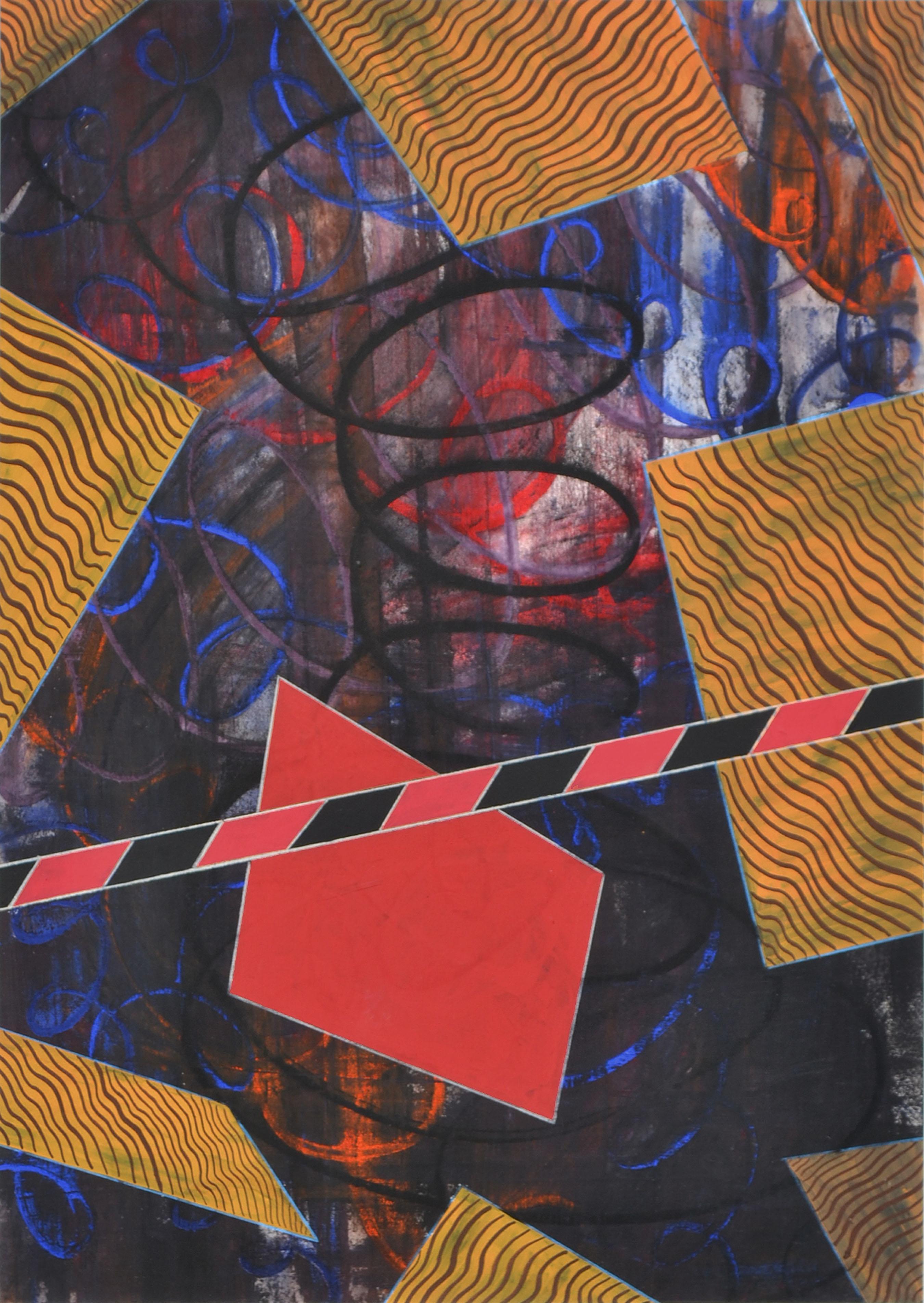 Abstrakte Straße #2 – Painting von Tony Ligamari