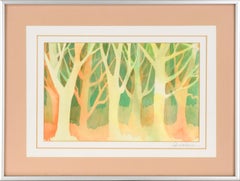 Abstracted Forest Landscape