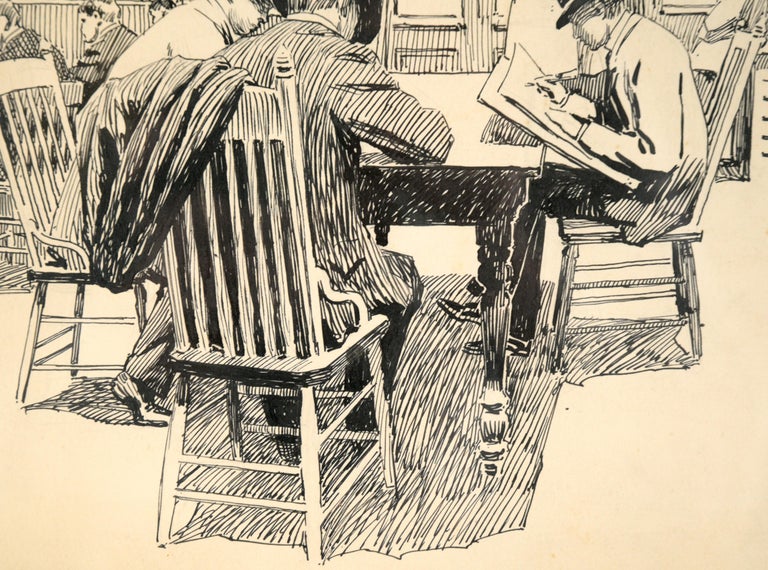 Adolph Methfessel The Illustrator's Workroom at The San Francisco