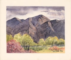 „Out West“ Berglandschaft aus dem Westen