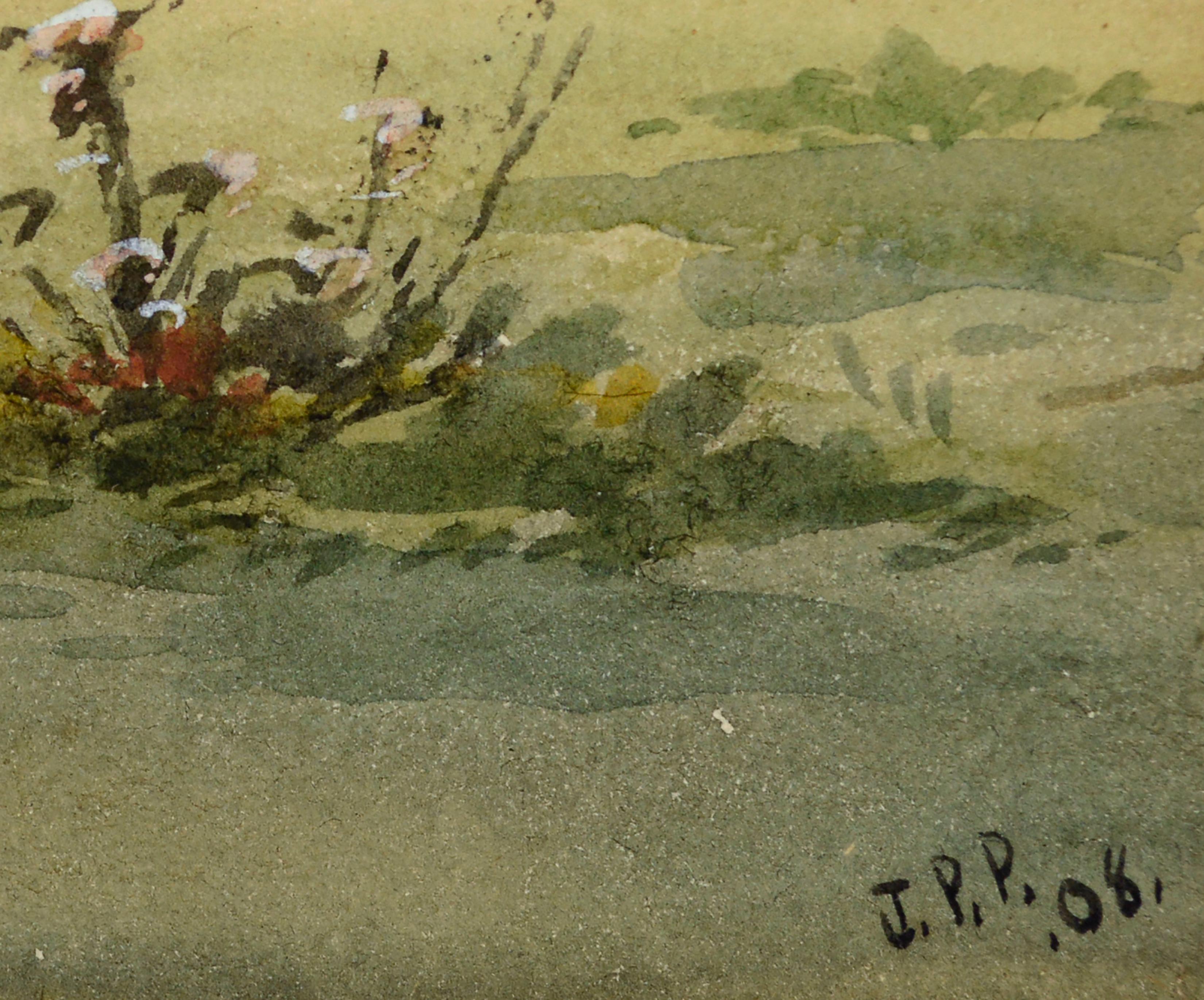 meadow watercolor