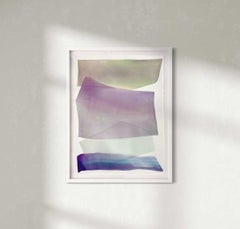 "Tidal Pool II" Abstract Watercolor Painting