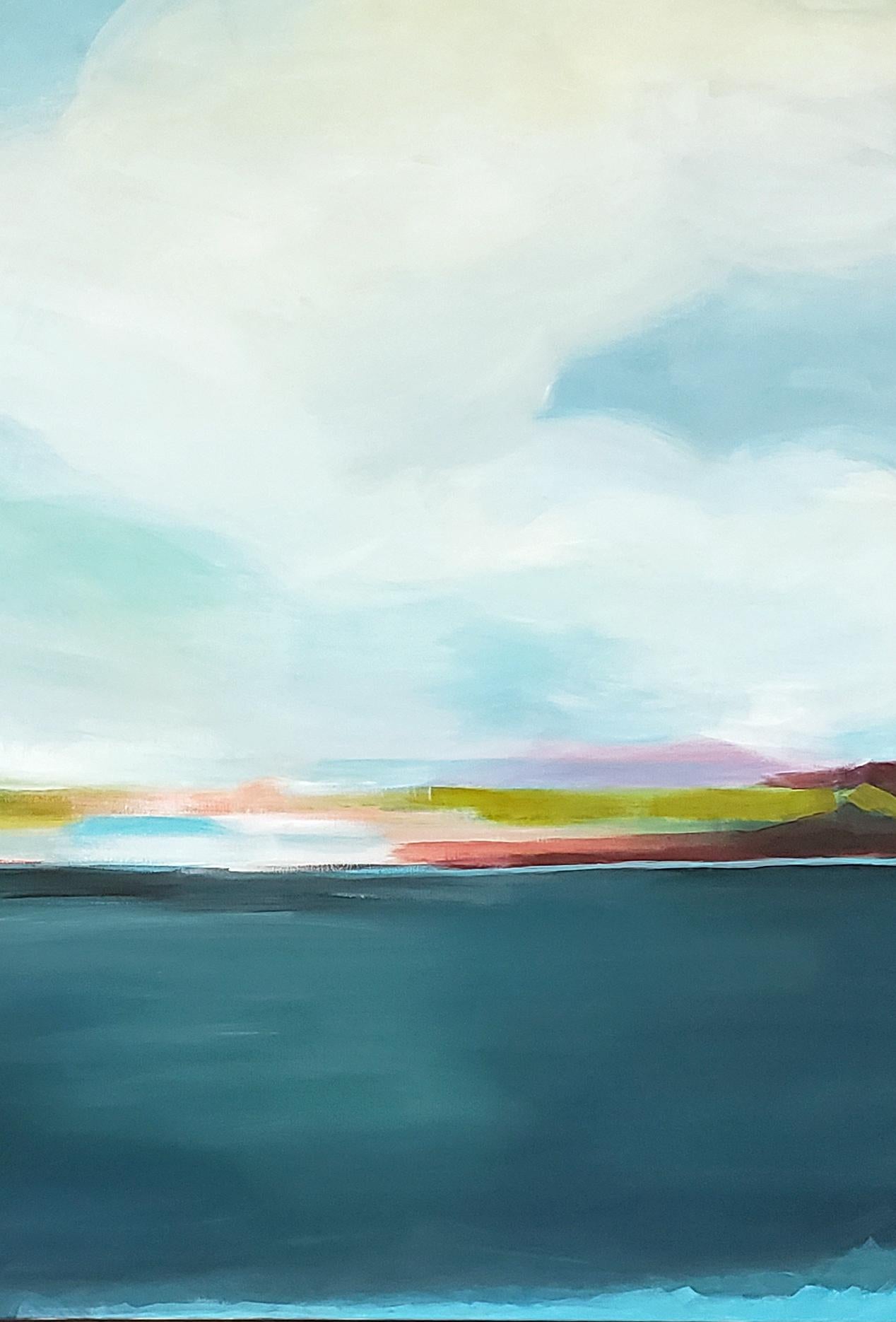 Passeggiata mattutina - Painting Contemporaneo di Alison Jerry