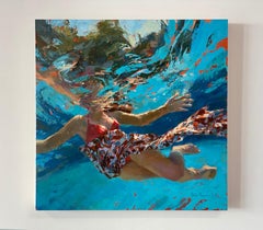 "Aria, " Abstract Figurative Painting