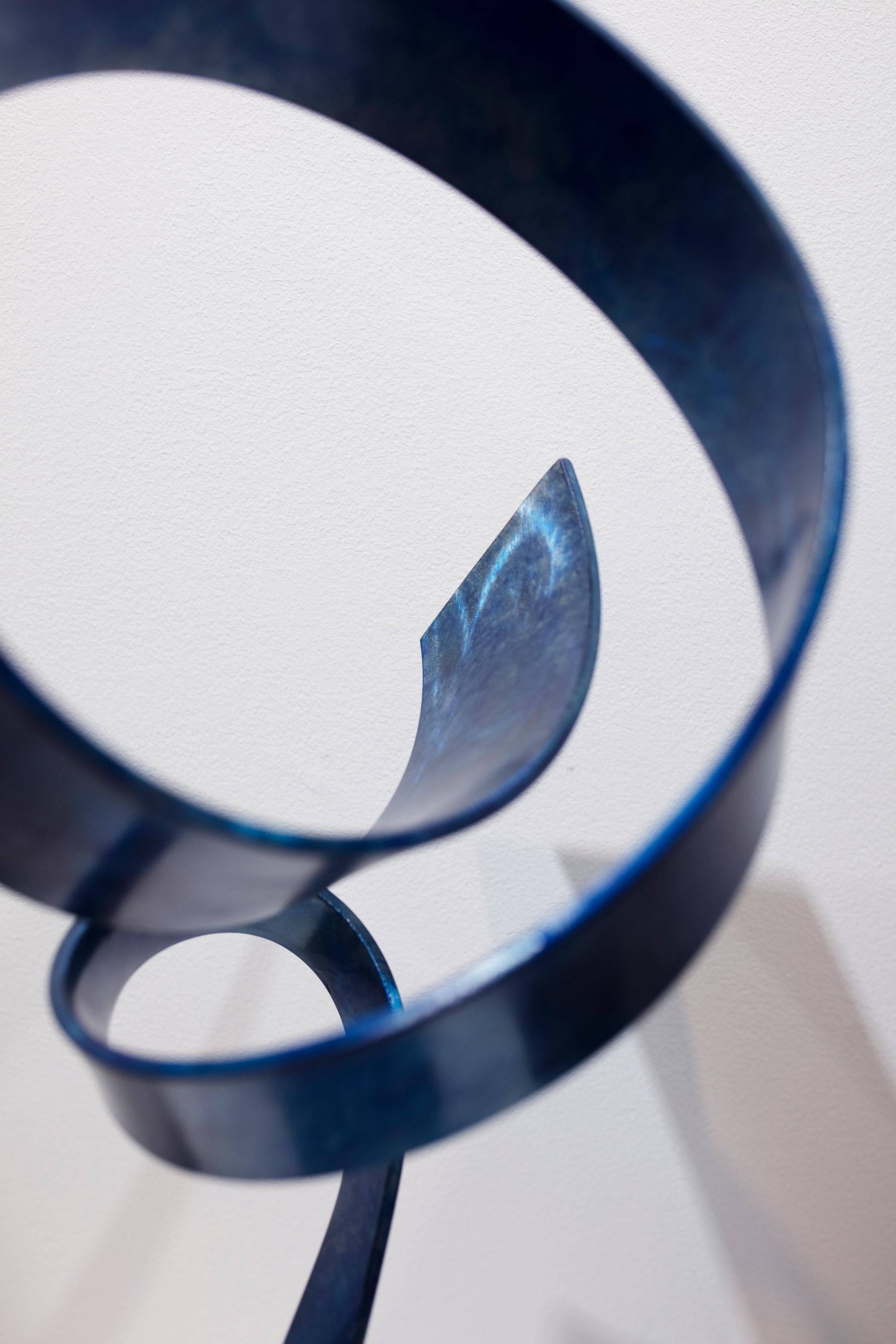 'Blue Windup', Steel Sculpture 4