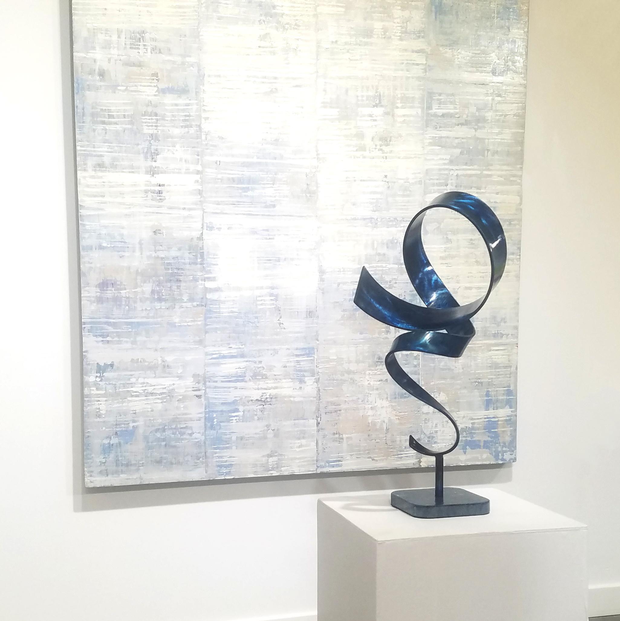 'Blue Windup', Steel Sculpture 6