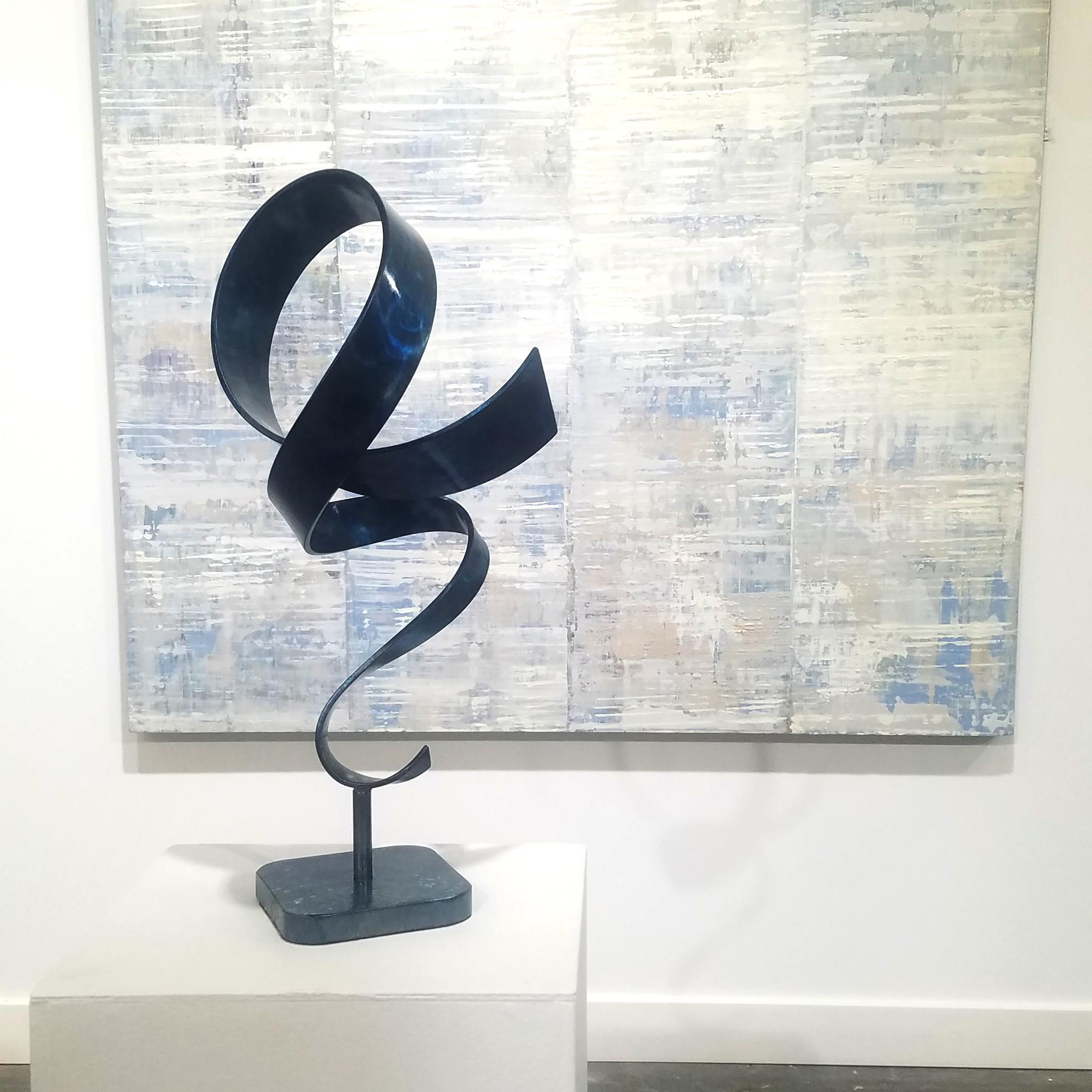 'Blue Windup', Steel Sculpture 7