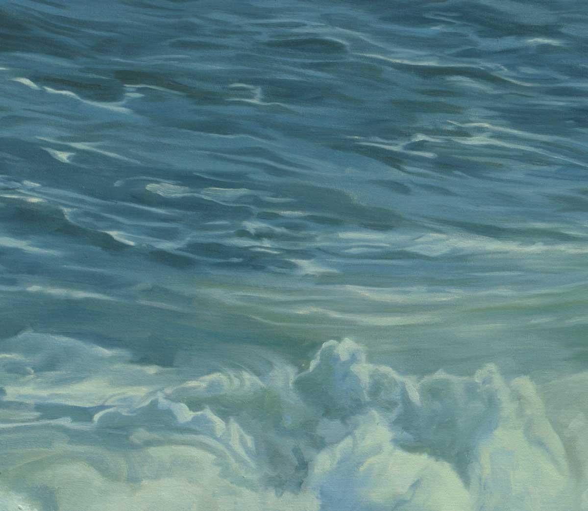 oil painting waves