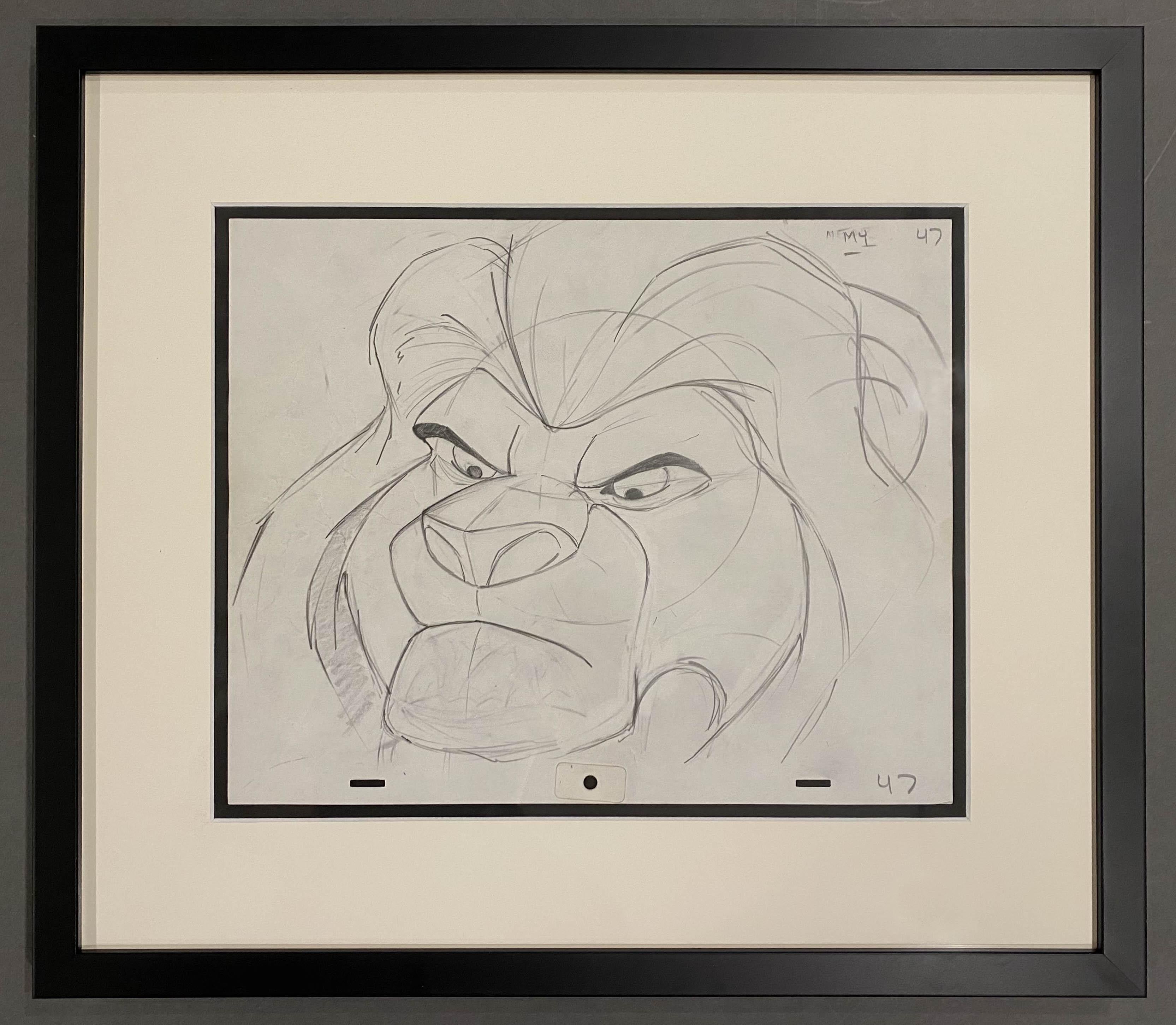 lion king drawing