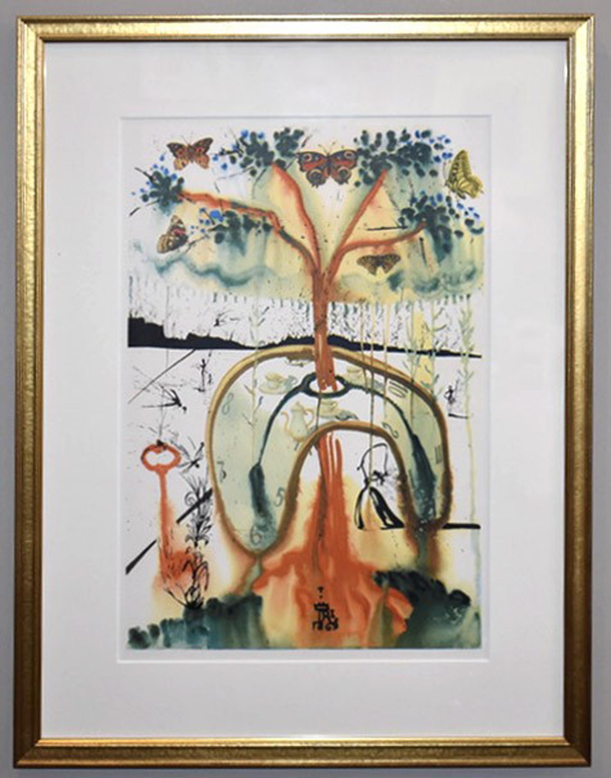 Alice in Wonderland A Mad Tea Party - Print by Salvador Dalí