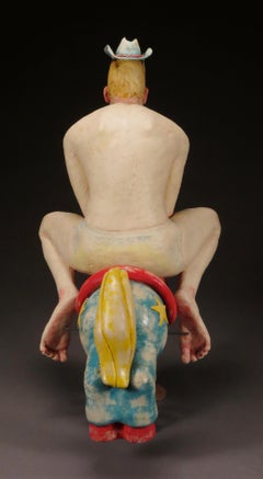 EQUESTRIAN - surreal ceramic sculpture