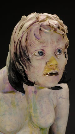 LA LOCA - ceramic sculpture of woman