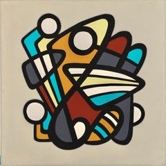 BARANDA #6 - colorful geometric abstraction