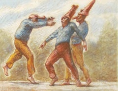 Study for 'Punchinellos' Victory Dance