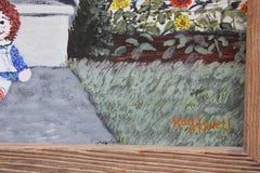 Raggedy Ann in Front of Porch