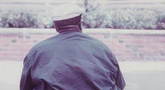 Photograph of Man's Back While Sitting