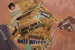 Hate Assemblage Critique With 3-Dimensional Head