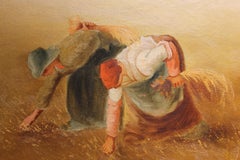 Painting Study of "The Gleaners"