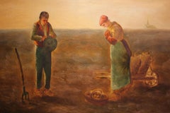 Painting Study of "The Angelus"