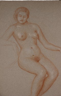 Naturalistic Female Nude Figurative Study