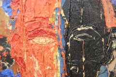 Zeitgenössisches Porträt von Picasso, inspiriert von Picasso