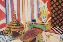 "A Matisse" Impressionist Reclining Nude