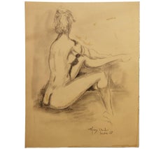 Study of a French Nude Woman