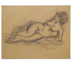Reclining Nude French Study