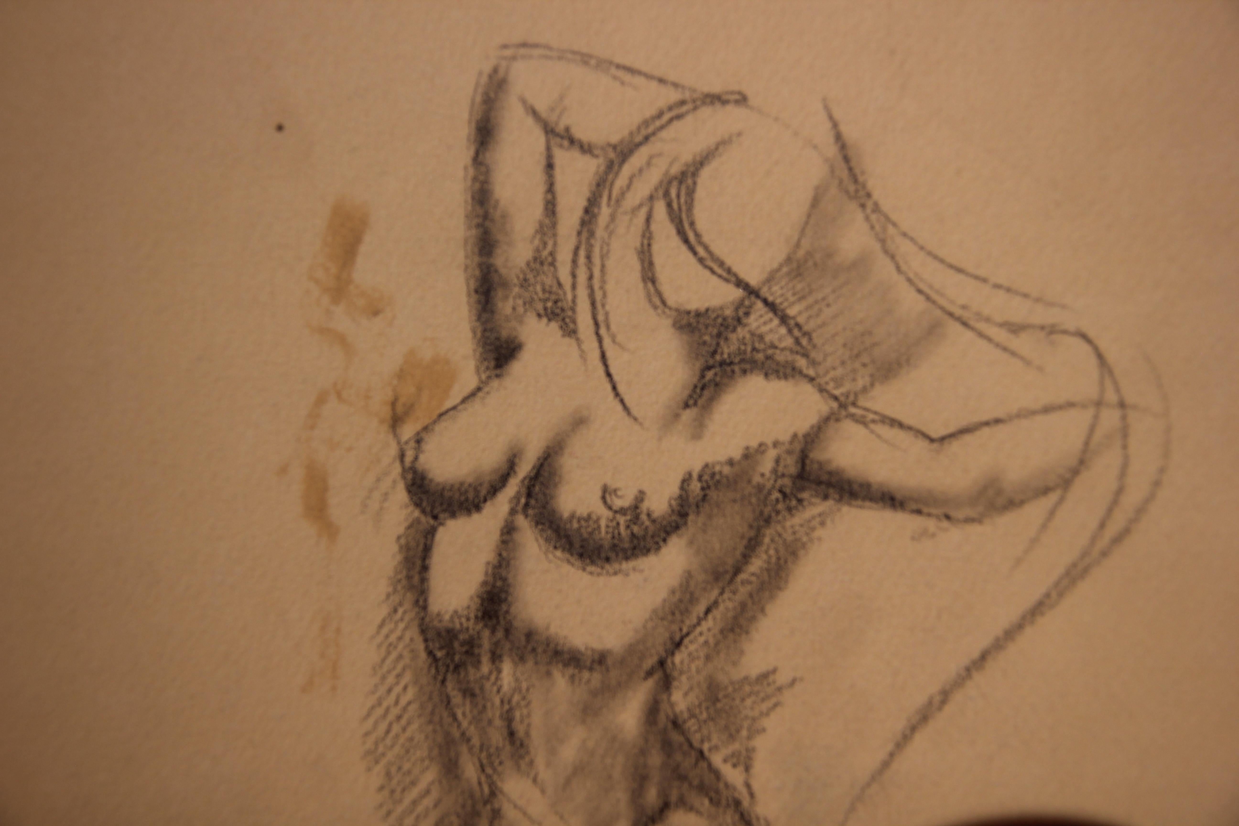 Dancing Nude Figurative Study - Art by Thierry Andre