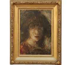 Contemporary Impressionist Russian Portrait 