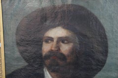 Early American Traditional European Cowboy Portrait