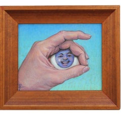 "Cosmic Joke" Contemporary Surrealist Painting