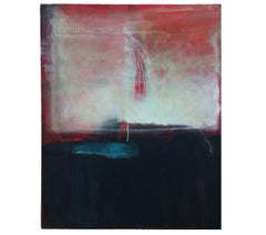"Sounding I: Veiled Memories" Large Abstract Expressionist Painting