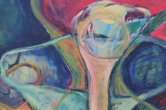 Organic Neutral Toned Abstract Expressionist Painting