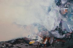 "Winter" Painted Photograph Collage