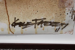 Untitled Large Contemporary Mixed Media Abstract Painting