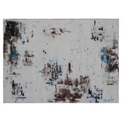 Untitled Gestural Large Abstract Expressionist Painting