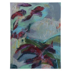 "Changing of the Seasons" Gestural Abstract Expressionist Painting