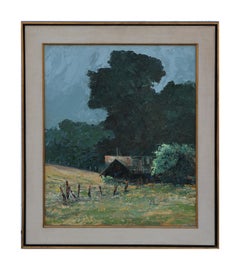 Untitled Impressionist Countryside Landscape Painting