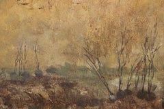 Neutral Tonal Large Landscape Painting