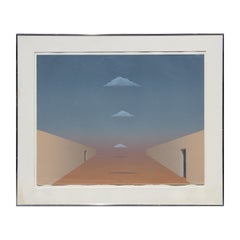 "Taos Echoes" Minimal Surrealist Desert Print 107/150